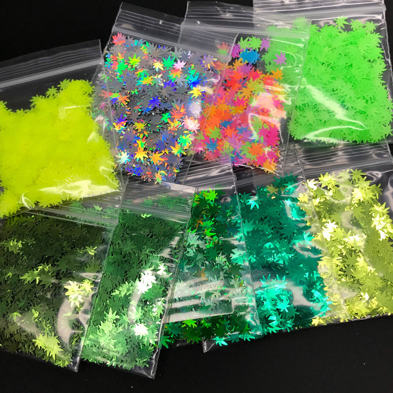 Weed Glitter Set - KokoGlitterBel 